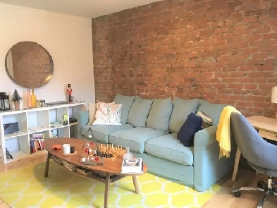 Superbe 4 ½ lumineux – À 5 minutes du métro Charlevoix Image# 1