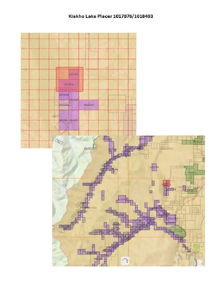 Placer Gold Claims near Cranbrook BC