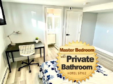 Masterbedroom Private Bathroom -Winter Discount- 613-366-9195 Image# 1