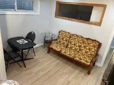 1 BR Basement Apartment for Rent in Etobicoke Furnished Image# 1