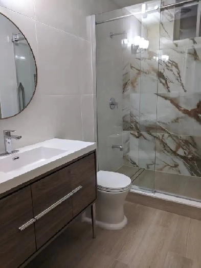 BASEMENT STUDIO : MISSISSAUGA, LARGE, CLEAN, MODERN, FURNISHED