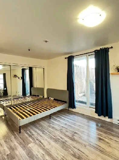 Downtown Metro Papineau renovated furnished 2 1/2 with terrace Image# 1