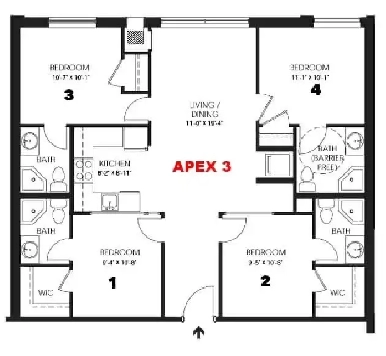 3 Rooms Available At Solstice 2