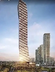 3 bedrooms Furnished LUXURYNEW condo M city, swimming pool-$3250 Image# 1