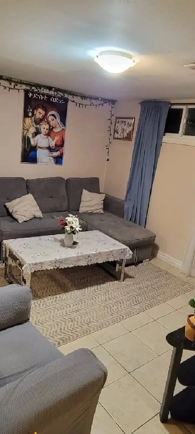 1 Bed 1 Bath Basement in Malton