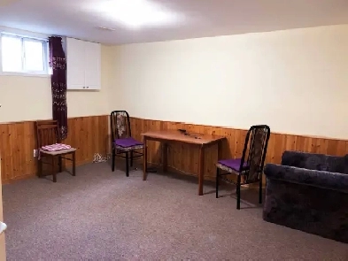 One-Bedroom Private Basement Apartment with Separate Entrance Image# 1