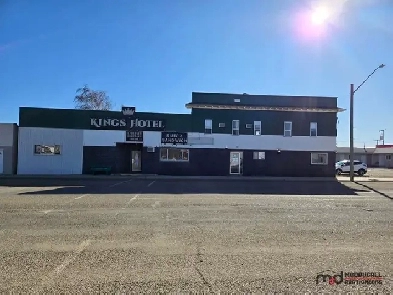 Real Estate Auction: Kings Hotel - Shaunavon, SK
