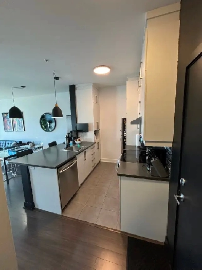 Condo 3 1/2 moderne - 2 stationnements (garage   extérieur) Image# 1