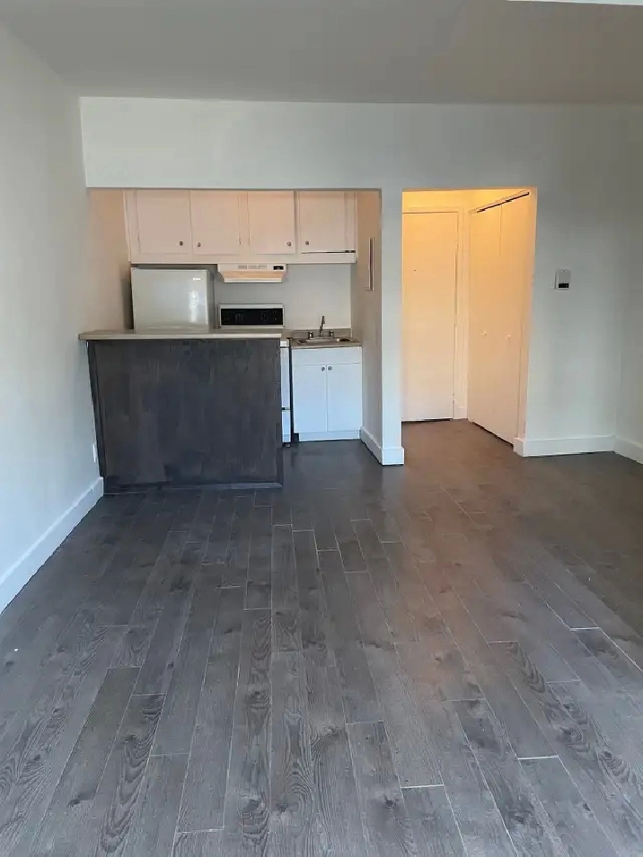 Superbe studio style loft 1 1/2, clé en main, meublé WIFI