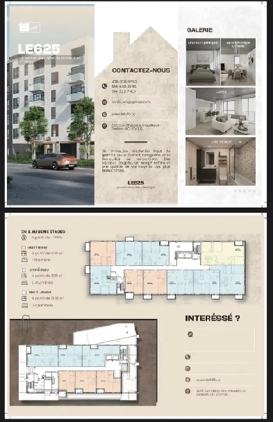 31/2-41/2-51/2 condo neuf