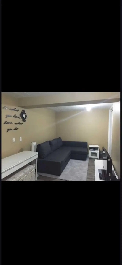 Studio Basement For Rent All Utilities Included