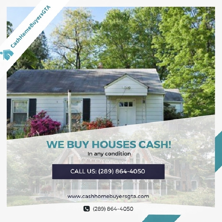 We buy house cash in Niagara Falls. Call (289) 864-4050