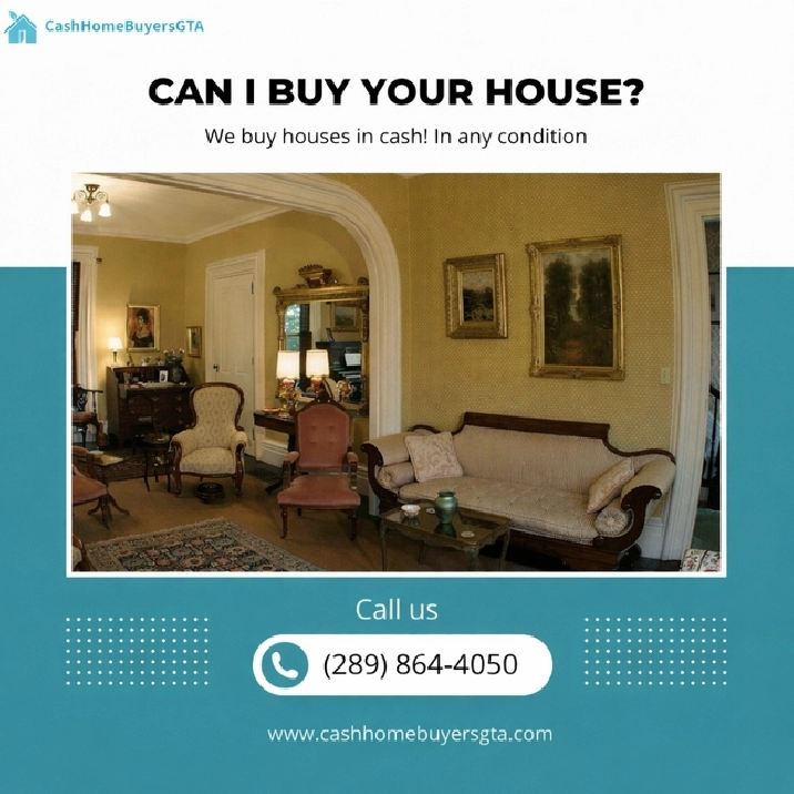 Sell my house fast for cash in Brantford. Call (289) 864-4050