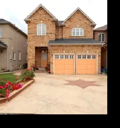 4-Bedroom House For Rent - NorthWest Brampton,Fletcher's Meadows