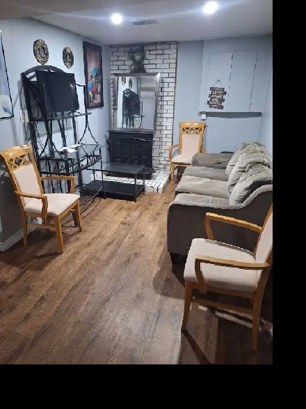 Furnished Private Basement Rooms for rent starting April 1st
