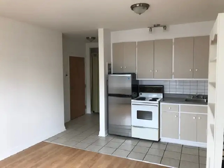 1 ½ libre JUIN 2026/POÊLE-FRIGO INCLUS / CHAUFFÉ / ÉCLAIRÉ