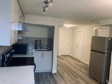 Exclusive 1-bedroom flat basement for rent in Redstone Area Image# 1