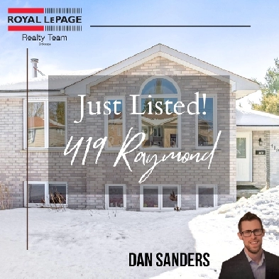 Azilda Turnkey Raised Bungalow Just Listed