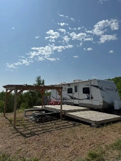 Buffalo pound lake lot/ camper