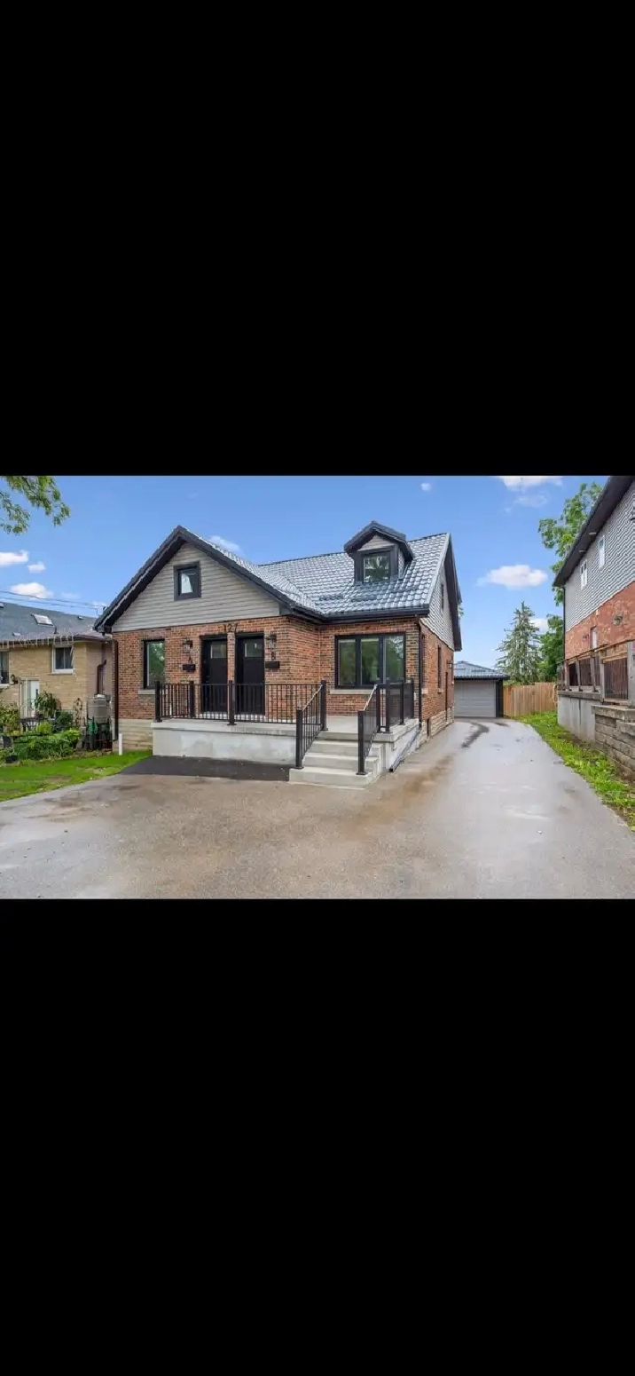 Fully Renovated 2 Bedroom House- June 1st