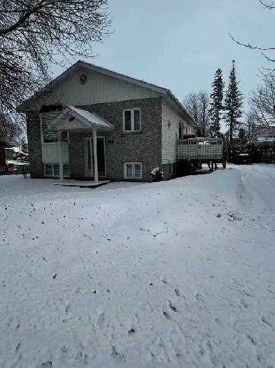 3½ demi sous-sol avec grande chambre