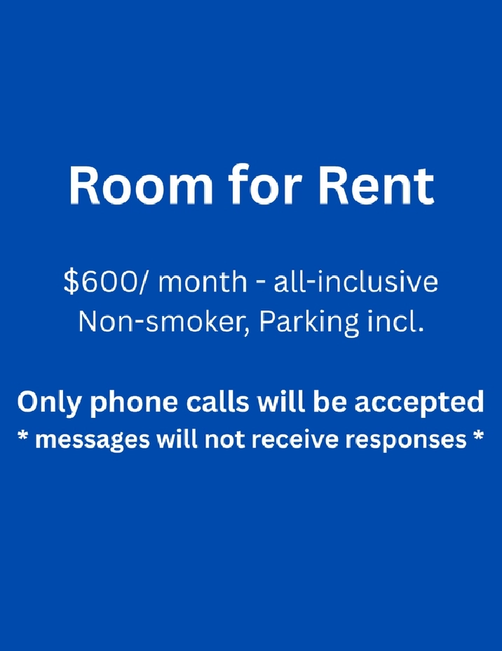 Room for rent