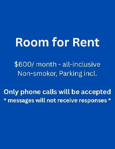 Room for rent