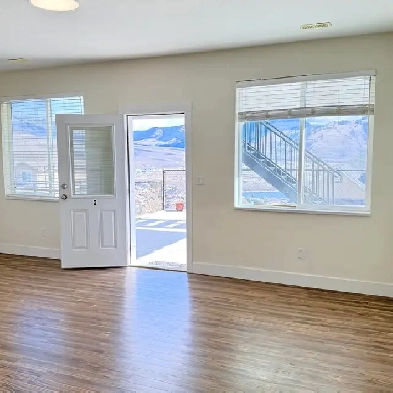 walk-in basement with view