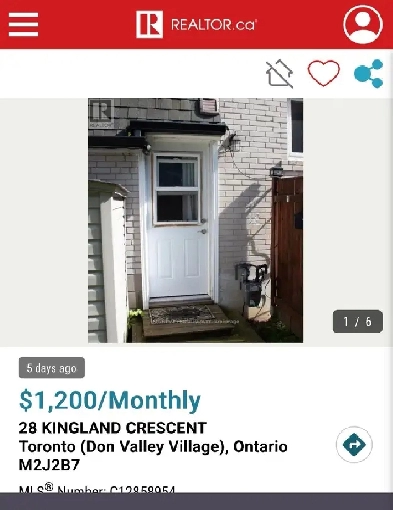 studio for rent near North York Hospital Image# 3