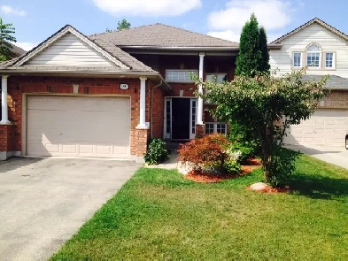 Northwest London 3 2 bedroom raised ranch for rent from May 1st