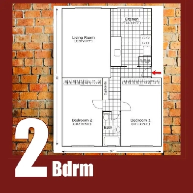 RARE Large Top-Floor Corner Unit - Renovated