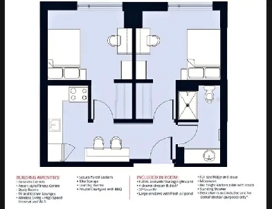 Room Available  Quad at York University Lease Transfer