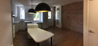 Appartement confortable totalement rénové dans St-Roch