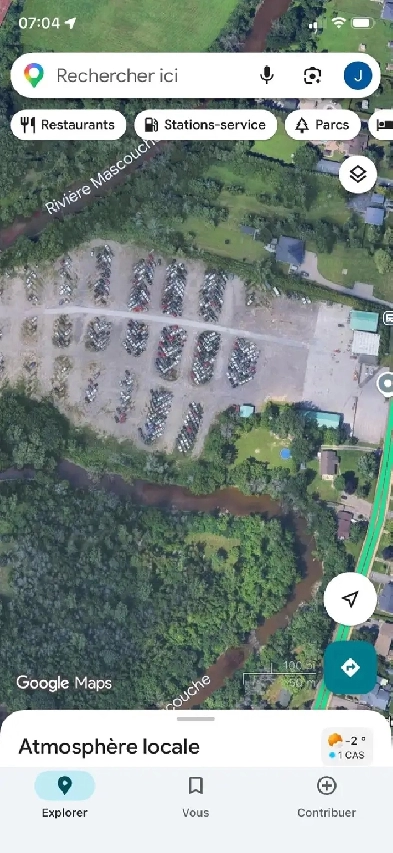 cour à scrap recyclage automobile