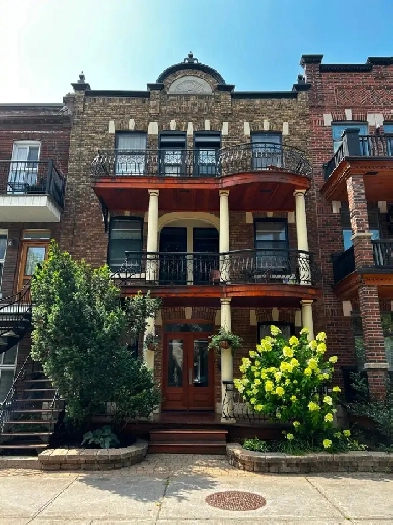 Appart RDC 3 chambres Plateau   cour   stationnement