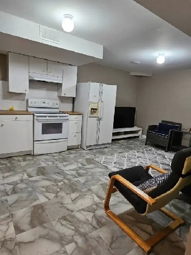 Fully Furnished 1 Bedroom 1 Bath 1 Parking Basement Apartment