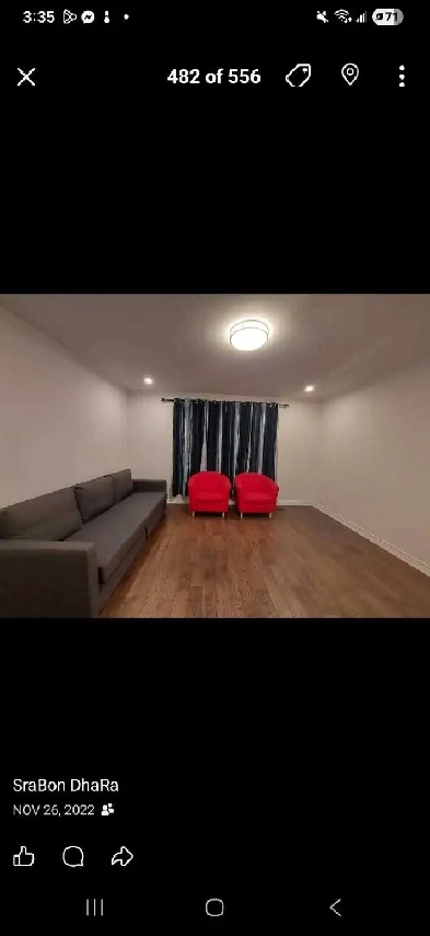 4 bed room n 2 bathroom house