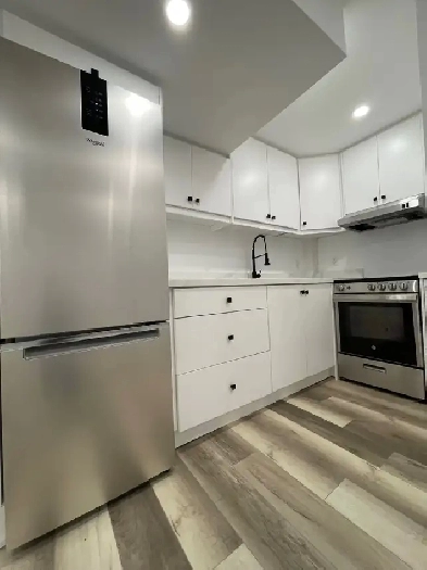 1 Bed/1Bath Basement Apartment | Private Entrance | 2 Parking