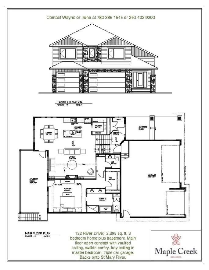 Brand New Home Overlooking St. Mary River – Cranbrook, BC