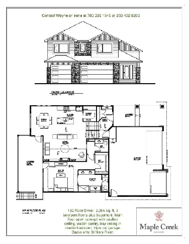 Brand New Home Overlooking St. Mary River – Cranbrook, BC