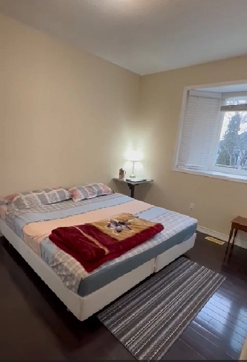 Master Bedroom in downtown Brampton