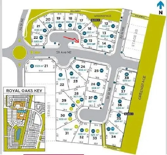 Empty Lot For Sale in Leduc County - Royal Oaks-Sale By Owner