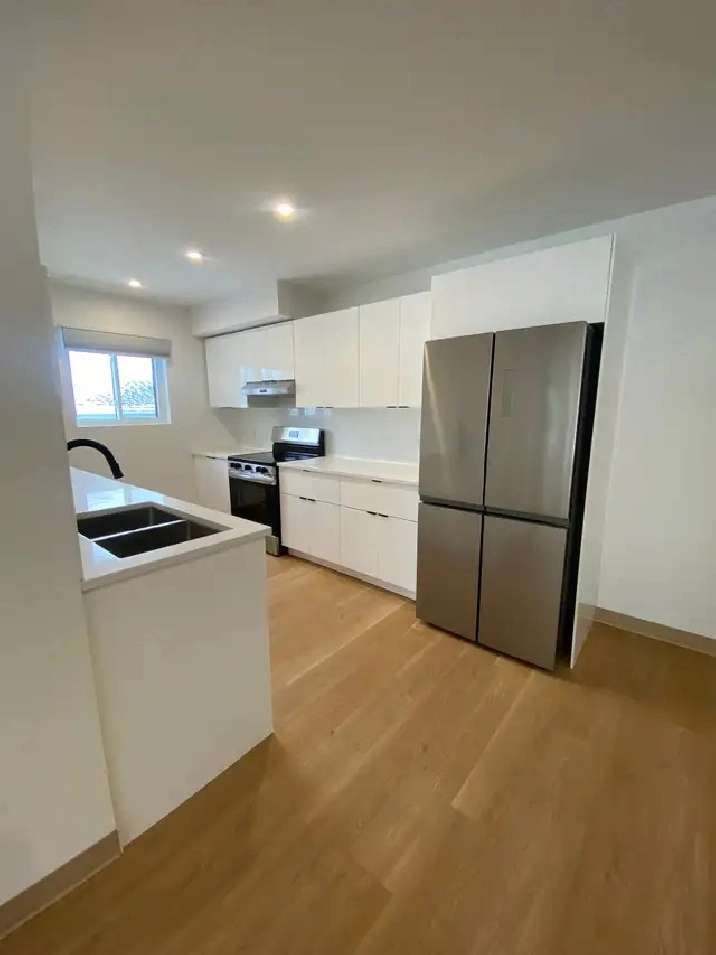 Brand new construction: Upstairs 2 bedroom, 1 bathroom