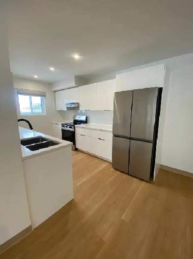 Brand new construction: Upstairs 2 bedroom, 1 bathroom