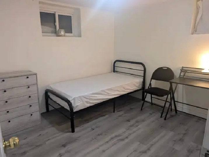 Private Furnished Basement Room only For Female.All Included$525