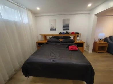 FURNISHED STUDIO IN THE BASEMENT METRO JOLICOEUR