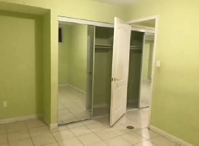 One Bedroom Basement Apartment - $1400 - Albion / Islington