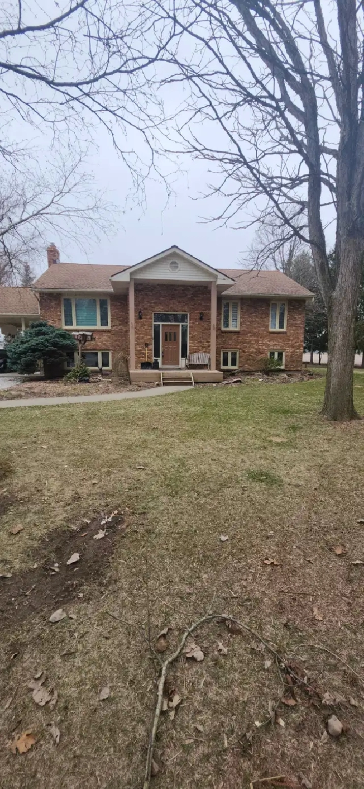 Brick raised ranch set on 18 workable acres