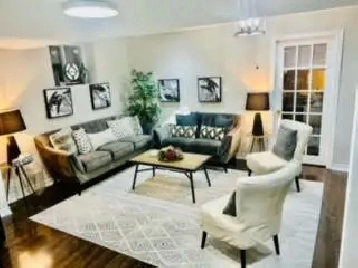 Basement apartment for rent -Very spacious & bright, large windo