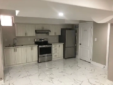 2 Bedroom Basement for Rent in Brampton